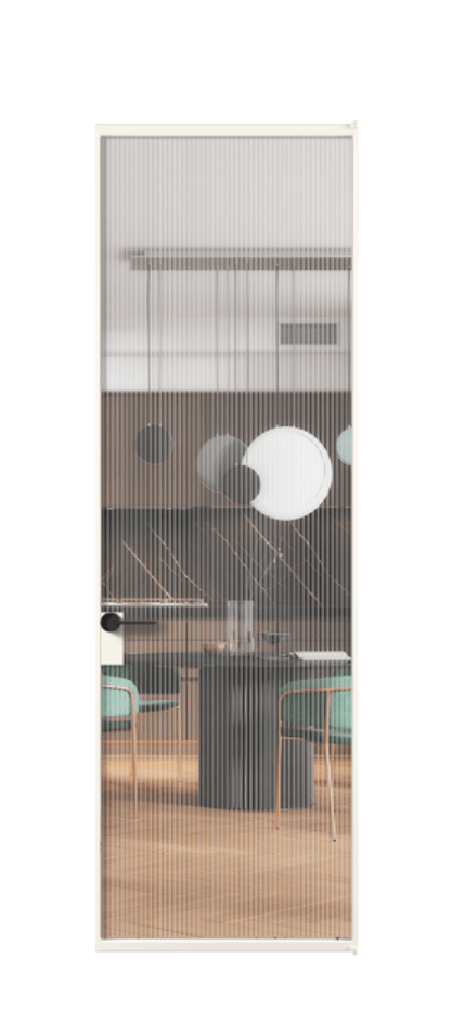 Алюминиевая дверь АЛПЛ040.01 Алюминий пудровый белый Рифлёное стекло "Moru", триплекс. Без короба АПБЛ Цена 145770 Стоимость комплекта двери включает:
1. Полотно (600/650/700/750/800/850/900/950*2000-2400 мм).
2. Короб
3. Комплект фурнитуры (2 торцевые петли и магнитный замок с ответной планкой). Фабрика дверей Волховец 8 (800) 551 43 19 Алюминиевая дверь АЛПЛ040.01 Алюминий пудровый белый Рифлёное стекло "Moru", триплекс Цена 145770 | Volhovec