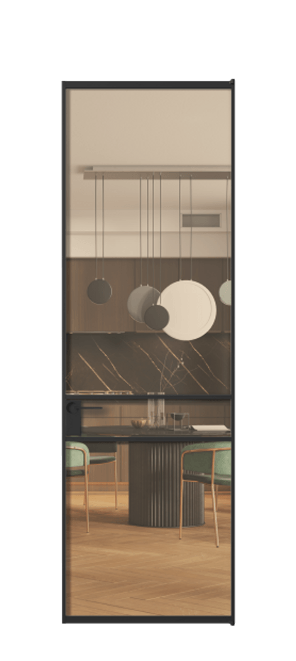 Алюминиевая дверь АЛПЛ040.02 Алюминий Черный Прозрачное оранжевое стекло, триплекс. Без короба чер Цена 115420 Стоимость комплекта двери включает: 1. Полотно (600/650/700/750/800/850/900/950*2000-2400 мм).
2. Короб
3. Комплект фурнитуры (2 торцевые петли и магнитный замок с ответной планкой). Фабрика дверей Волховец 8 (800) 551 43 19 Алюминиевая дверь АЛПЛ040.02 Алюминий Черный Прозрачное оранжевое стекло, триплекс Цена 115420 | Volhovec