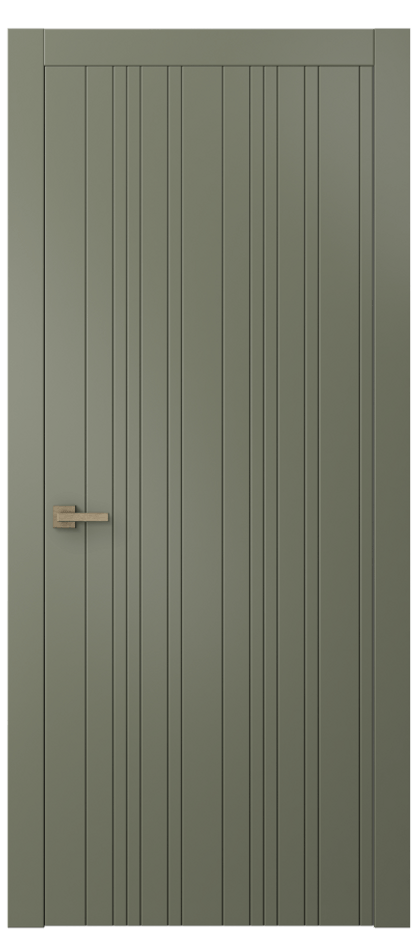 Межкомнатная дверь Linea 8051 Матовый оливковый тёмный  Цена 57799 ₽ | Volhovec