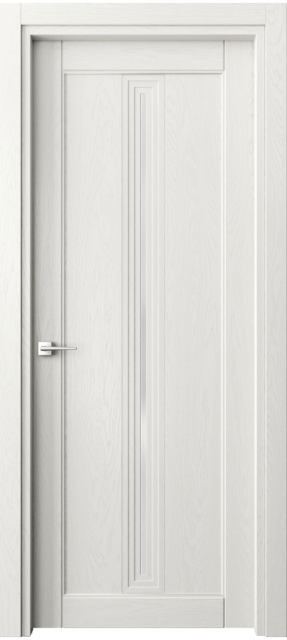 Межкомнатная дверь Эго 6123 Дуб жемчуг Сатинированное стекло Цена 143550 ₽ | Volhovec