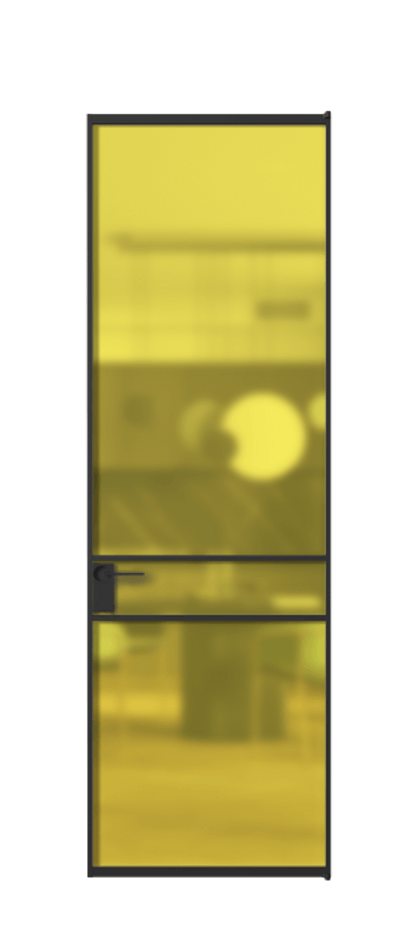 Алюминиевая дверь АЛПЛ040.02 Алюминий Черный Сатинированное жёлтое стекло, триплекс. Без короба чер Цена 115420 Стоимость комплекта двери включает: 1. Полотно (600/650/700/750/800/850/900/950*2000-2400 мм).
2. Короб
3. Комплект фурнитуры (2 торцевые петли и магнитный замок с ответной планкой). Фабрика дверей Волховец 8 (800) 551 43 19 Алюминиевая дверь АЛПЛ040.02 Алюминий Черный Сатинированное жёлтое стекло, триплекс Цена 115420 | Volhovec