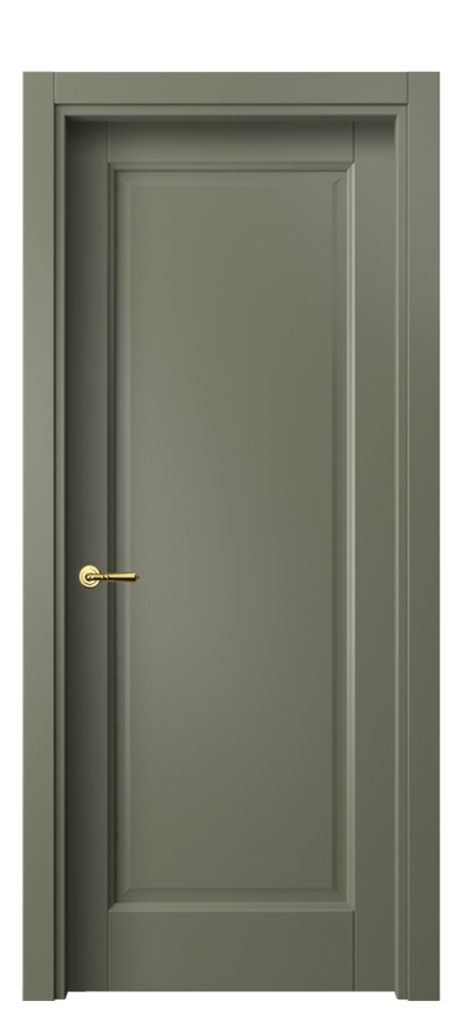 Межкомнатная дверь Galant 1401 Матовый оливковый тёмный  Цена 49099 ₽ | Volhovec
