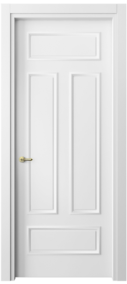 Межкомнатная дверь Париж 8143 Матовый белоснежный  Цена 64724 ₽| Volhovec