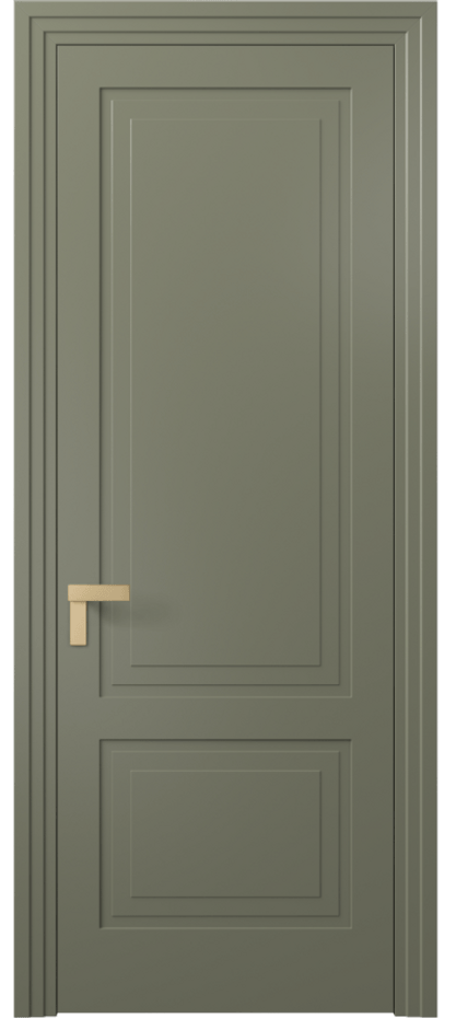 Межкомнатная дверь Рокка АКП 8351 Матовый оливковый тёмный  Цена 85399 ₽ | Volhovec