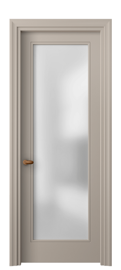 Дверь межкомнатная Эссе 8502 Матовый бисквитный Сатинированное стекло Фигурный универсальный наличник МБСК Цена 57099 ₽ Наличники уже входят в базовый комплект. Фабрика дверей Волховец 8 (800) 551 43 19 Межкомнатная дверь Эссе 8502 Матовый бисквитный Сатинированное стекло Цена 57099 ₽ | Volhovec