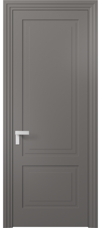 Межкомнатная дверь Rocca 8351 Матовый классический серый  Цена 79899 ₽ | Volhovec
