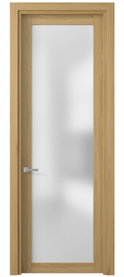 Межкомнатная дверь Планум 2102 Солнечный вяз Сатинированное стекло Цена 31600 ₽ | Volhovec