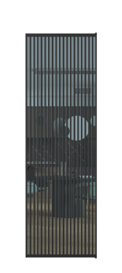 Алюминиевая дверь АЛПЛ040.06 Алюминий Черный Прозрачное голубое стекло, триплекс. Без короба чер Цена 177520 Стоимость комплекта двери включает: 1. Полотно (600/650/700/750/800/850/900/950*2000-2400 мм).
2. Короб
3. Комплект фурнитуры (2 торцевые петли и магнитный замок с ответной планкой). Фабрика дверей Волховец 8 (800) 551 43 19 Алюминиевая дверь АЛПЛ040.06 Алюминий Черный Прозрачное голубое стекло, триплекс Цена 177520 | Volhovec