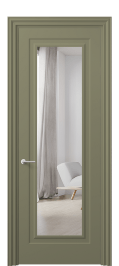 Дверь межкомнатная 8403 Жёлто-серый RAL 7034. Цвет RAL Жёлто-серый RAL 7034. Материал Гладкая эмаль. Коллекция Mascot. Картинка.