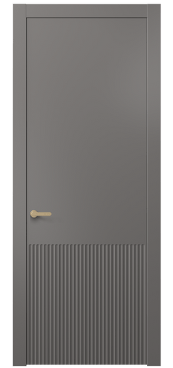 Межкомнатная дверь АКП 8645 МКЛС. Цвет Матовый классический серый. Материал Гладкая эмаль. Коллекция Альба. Фото. Дверь межкомнатная АКП 8645 МКЛС. Цвет Матовый классический серый. Материал Гладкая эмаль. Коллекция Альба. Картинка.