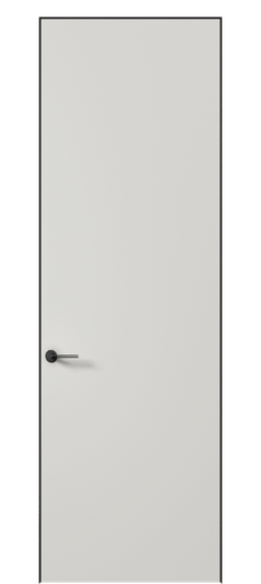 Дверь межкомнатная АКУ 0010 МСР Матовый серый. Цвет Матовый серый. Материал Гладкая эмаль. Коллекция Планум Про. Картинка.