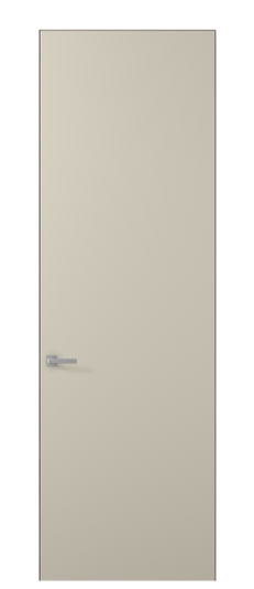 Дверь межкомнатная ПУ 0010 МБСР. Цвет Матовый бежево-серый. Материал Гладкая эмаль. Коллекция Планум. Картинка.
