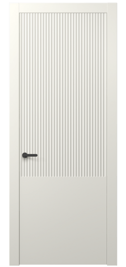Дверь межкомнатная 8646 МЖМ . Цвет Матовый жемчужный. Материал Гладкая эмаль. Коллекция Альба. Картинка.