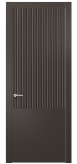 Межкомнатная дверь АКП 8646 МАН. Цвет Матовый антрацит. Материал Гладкая эмаль. Коллекция Альба. Фото. Дверь межкомнатная АКП 8646 МАН. Цвет Матовый антрацит. Материал Гладкая эмаль. Коллекция Альба. Картинка.
