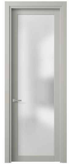 Межкомнатная дверь 2102 МТСР САТ. Цвет Матовый тёплый серый. Материал Гладкая эмаль. Коллекция Планум. Фото. Дверь межкомнатная 2102 МТСР САТ. Цвет Матовый тёплый серый. Материал Гладкая эмаль. Коллекция Планум. Картинка.