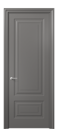 Межкомнатная дверь 8441 МКЛС. Цвет Матовый классический серый. Материал Гладкая эмаль. Коллекция Маскот. Фото. Дверь межкомнатная 8441 МКЛС. Цвет Матовый классический серый. Материал Гладкая эмаль. Коллекция Маскот. Картинка.