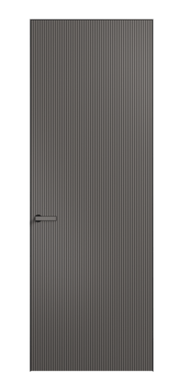 Дверь межкомнатная АКП 8201 МКЛС Матовый классический серый. Цвет Матовый классический серый. Материал Гладкая эмаль. Коллекция Вельвет. Картинка.