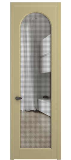 Дверь межкомнатная 6804 Слоновая кость RAL 1014 MS. Цвет RAL Слоновая кость RAL 1014. Материал Гладкая эмаль. Коллекция Palazzo. Картинка.