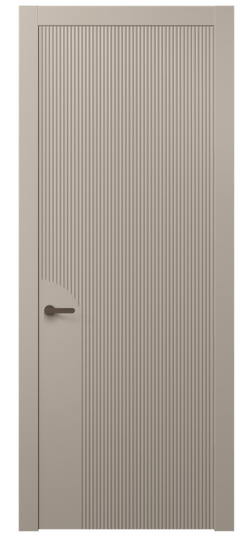 Дверь межкомнатная 8625 МБСК . Цвет Матовый бисквитный. Материал Гладкая эмаль. Коллекция Дюна. Картинка.