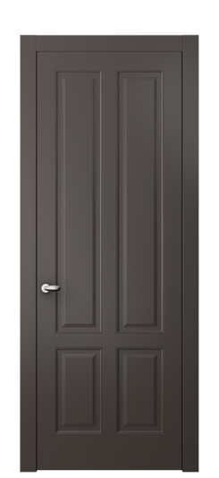 Дверь межкомнатная АКП 8521 МАН Матовый антрацит. Цвет Матовый антрацит. Материал Гладкая эмаль. Коллекция Эссе. Картинка.