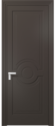 Межкомнатная дверь 8361 МАН. Цвет Матовый антрацит. Материал Гладкая эмаль. Коллекция Рокка. Фото. Дверь межкомнатная 8361 МАН. Цвет Матовый антрацит. Материал Гладкая эмаль. Коллекция Рокка. Картинка.