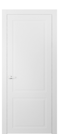 Дверь межкомнатная АКП 8002 МБЛ Матовый белоснежный. Цвет Матовый белоснежный. Материал Гладкая эмаль. Коллекция Нео Классик. Картинка.
