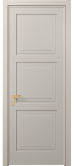 Дверь межкомнатная 8331 МСБЖ. Цвет Матовый светло-бежевый. Материал Гладкая эмаль. Коллекция Рокка. Картинка.