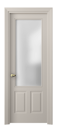 Дверь межкомнатная 8522 МСБЖ САТ. Цвет Матовый светло-бежевый. Материал Гладкая эмаль. Коллекция Эссе. Картинка.