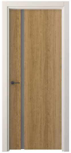 Межкомнатная дверь 4222 ГОР СЕР САТ. Цвет Грецкий орех. Материал Ламинатин. Коллекция Фридом. Фото. Дверь межкомнатная 4222 ГОР СЕР САТ. Цвет Грецкий орех. Материал Ламинатин. Коллекция Фридом. Картинка.