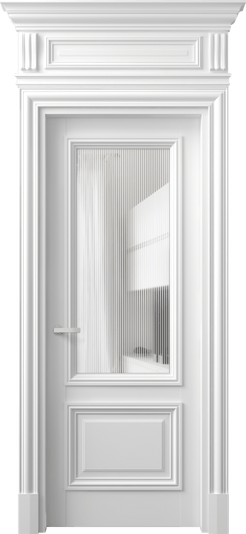 Дверь межкомнатная 7302 ББЛ DUNE. Цвет Бук белоснежный. Материал Массив бука эмаль. Коллекция Antique. Картинка.