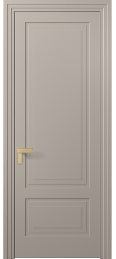 Дверь межкомнатная 8341 МБСК. Цвет Матовый бисквитный. Материал Гладкая эмаль. Коллекция Рокка. Картинка.