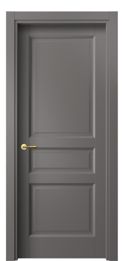 Дверь межкомнатная 1431 МКЛС. Цвет Матовый классический серый. Материал Гладкая эмаль. Коллекция Галант. Картинка.