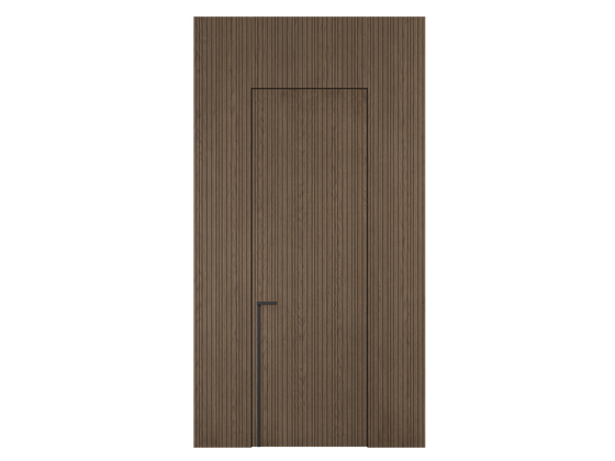 Панели для отделки стен Стеновая панель Фрезерованные Дуб серый матовый. Цвет Дуб серый матовый. Материал Шпон НатурВуд. Коллекция Фрезерованные. Картинка.