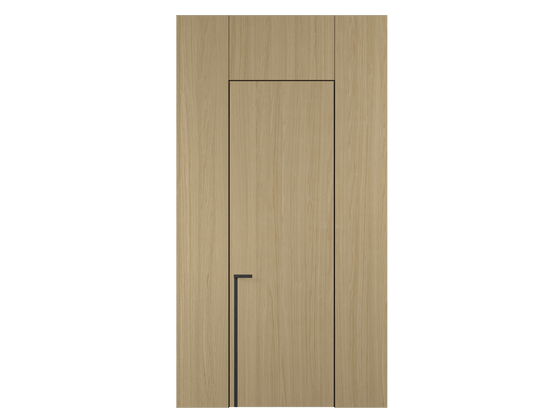 Панели для отделки стен Стеновая панель в древесной отделке Дуб золотой матовый рифт. Цвет Дуб золотой матовый рифт. Материал Радиальный шпон НатурВуд. Коллекция Древесные отделки. Картинка.