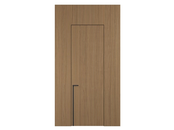 Панели для отделки стен Стеновая панель Фрезерованные Дуб миндальный матовый рифт. Цвет Дуб миндальный матовый рифт. Материал Радиальный шпон НатурВуд. Коллекция Фрезерованные. Картинка.