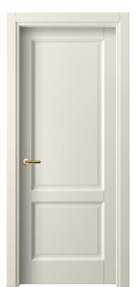 Дверь межкомнатная 1421 ММБ. Цвет Матовый молочно-белый. Материал Гладкая эмаль. Коллекция Галант. Картинка.