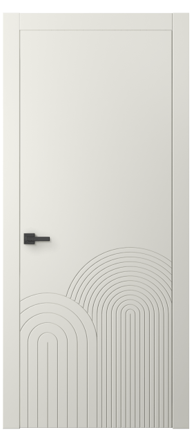Дверь межкомнатная АКП 8059 МЖМ Матовый жемчужный. Цвет Матовый жемчужный. Материал Гладкая эмаль. Коллекция Линия. Картинка.